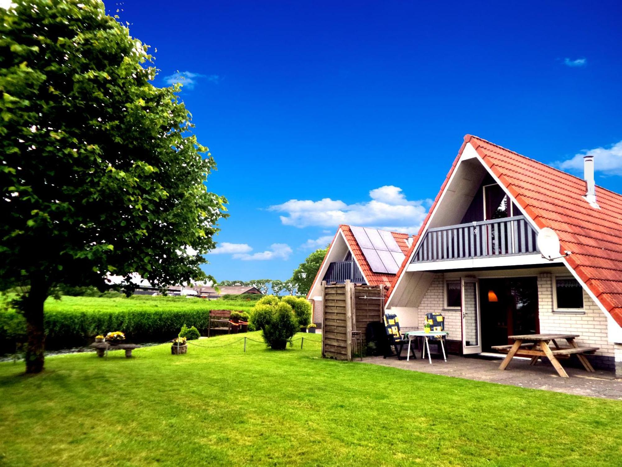 Leonie 6 Pers Holiday Home With A Large Garden Close To The Lauwersmeer Anjum エクステリア 写真